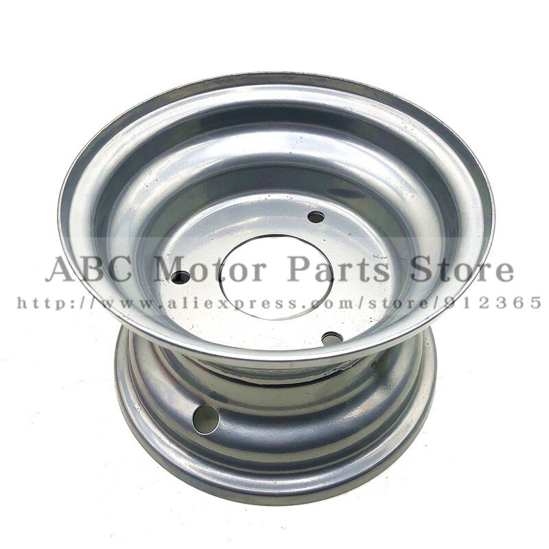 Størrelse 6 tommers hjulnav bruk 145/70-6 13 x 5.00-6 13 x 6.50-6 dekk dekk atv 3 hulls vakuumfelger for 110-125cc gokart, atv, gressklipper