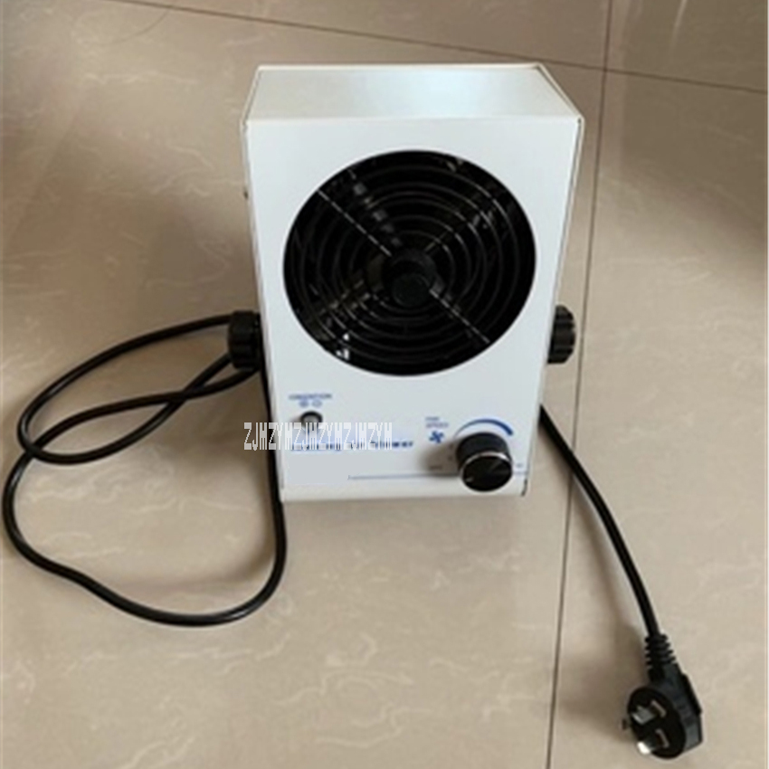 Ventilador de ión Antiestático de escritorio para PC, soplador de aire ionizador, aerostato de la industria, pequeño equipo eliminador estático de un solo cabezal