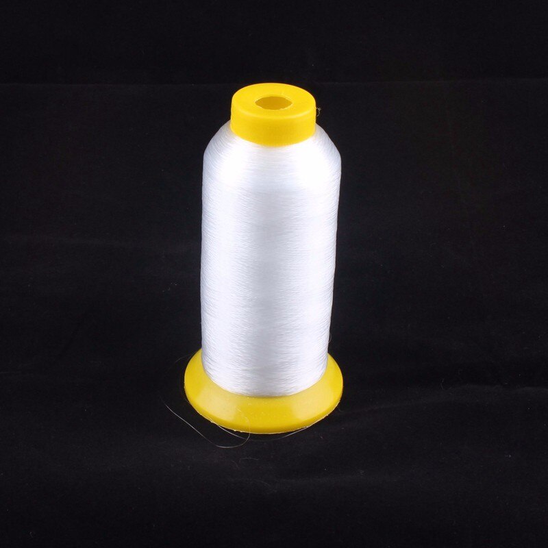 Svart hvit nylon usynlig fiske tråd hjul gjennomsiktig beading tråd nylon diy sy forsyninger håndlaget tilbehør