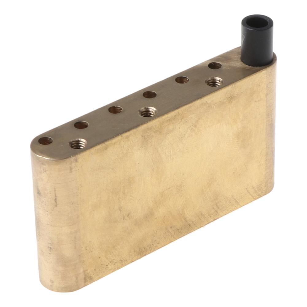 Base de bloque trémolo DIY para accesorios de puente de guitarra eléctrica de latón