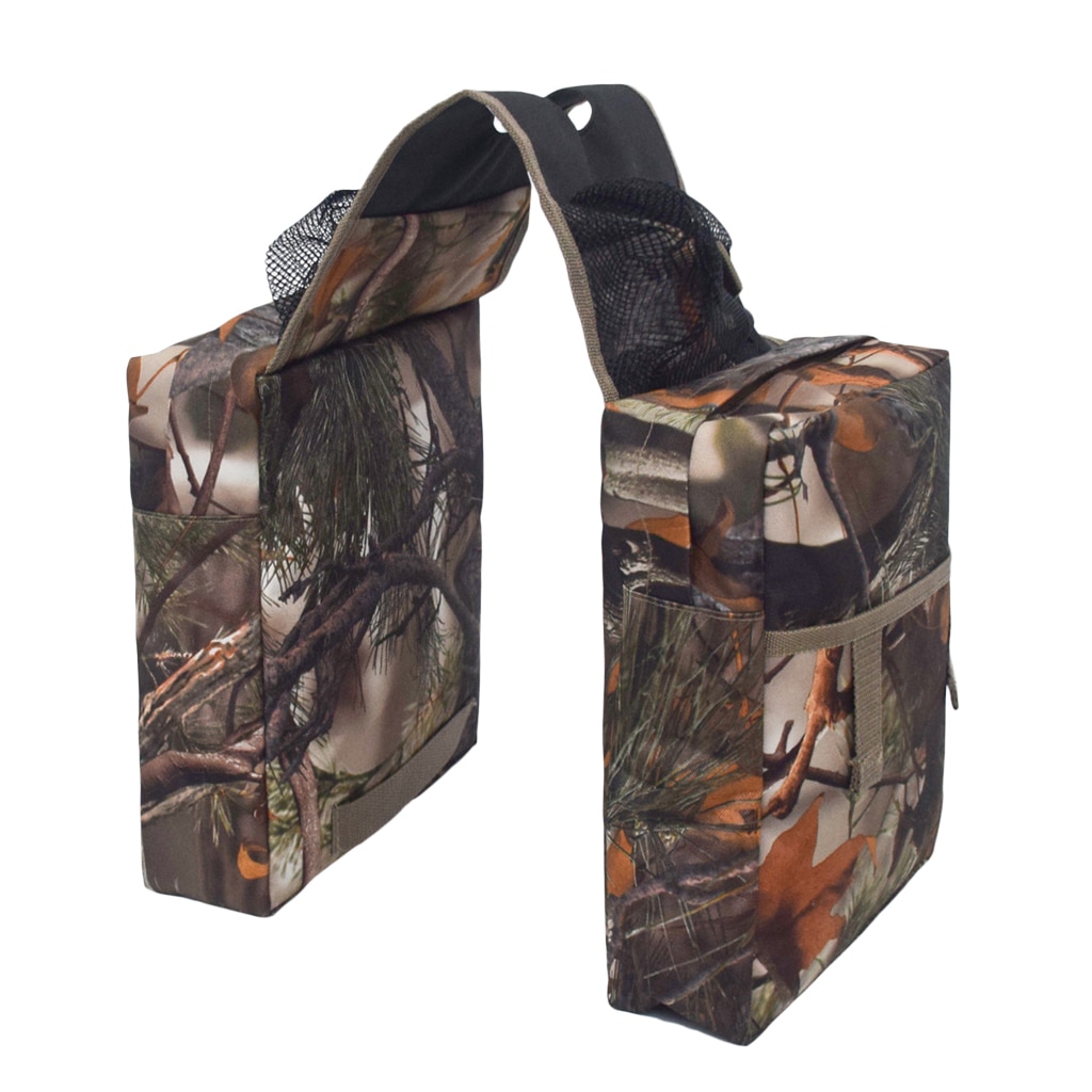 ATV UTV Snowmobiles Motorcycle Waterproof Cargo Storage Tank Saddle Bags