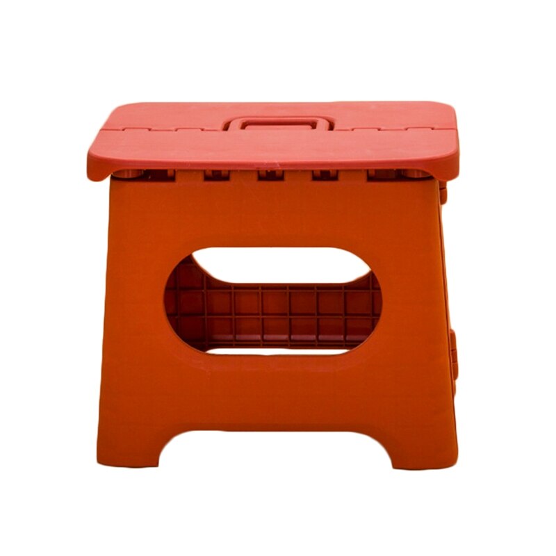 Plastic Multi Purpose Folding Step Stool Home Train Outdoor Storage Foldable Outdoor Storage Foldable Kids Holding Stool Camping