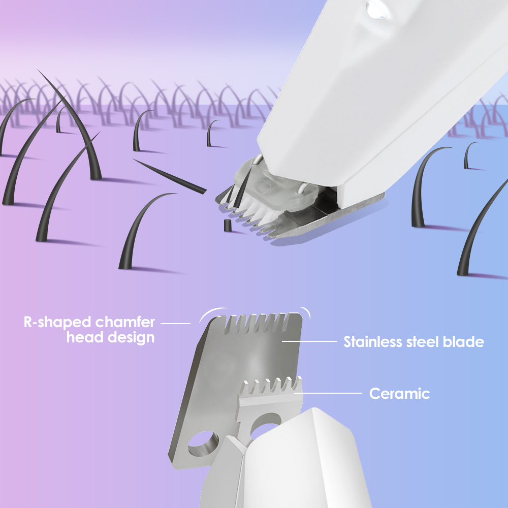 Hond Clippers Professionele Huisdier Voet Tondeuse Hond Grooming Hond Shear Butt Ogen Oor Haar Snijder Machine Met Kat moss Lamp