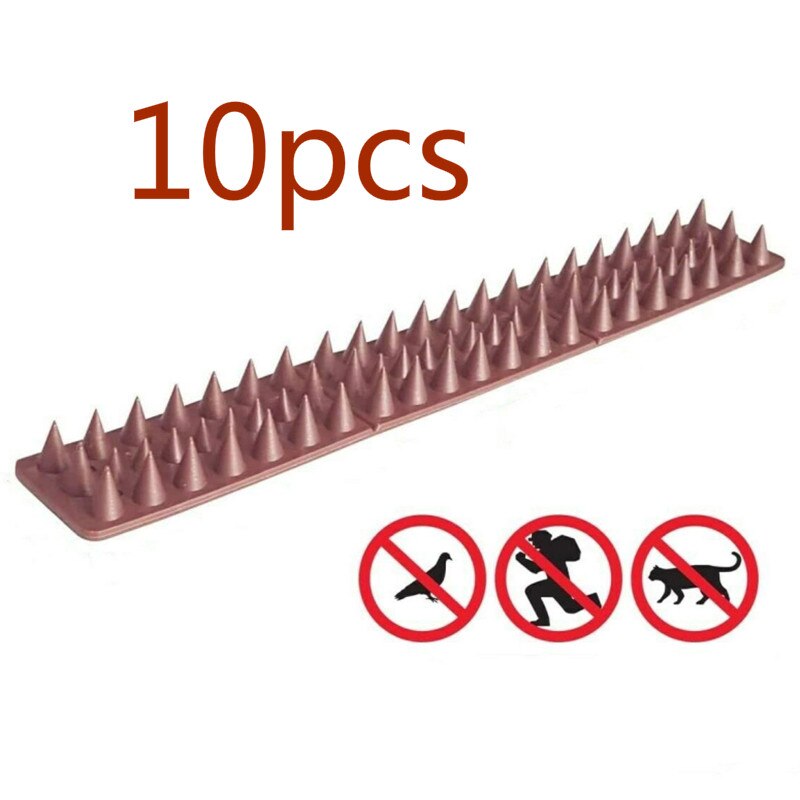 10/20/40 pièces sécurité chat Anti-Corrosion antivol clôture Anti-oiseau épine clôture mur pointes pratiques maisons de jardin: 10pcs