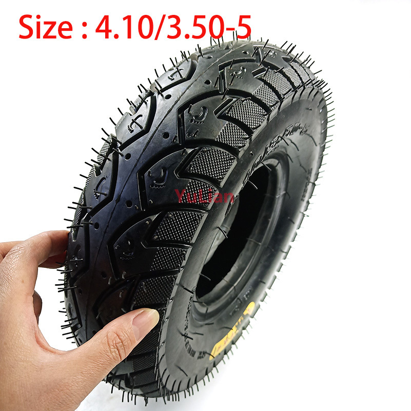 Neumático de carro para Andador de ancianos, ruedas de tres vías, tubo interior, 4,10/3,50-5, 3,50