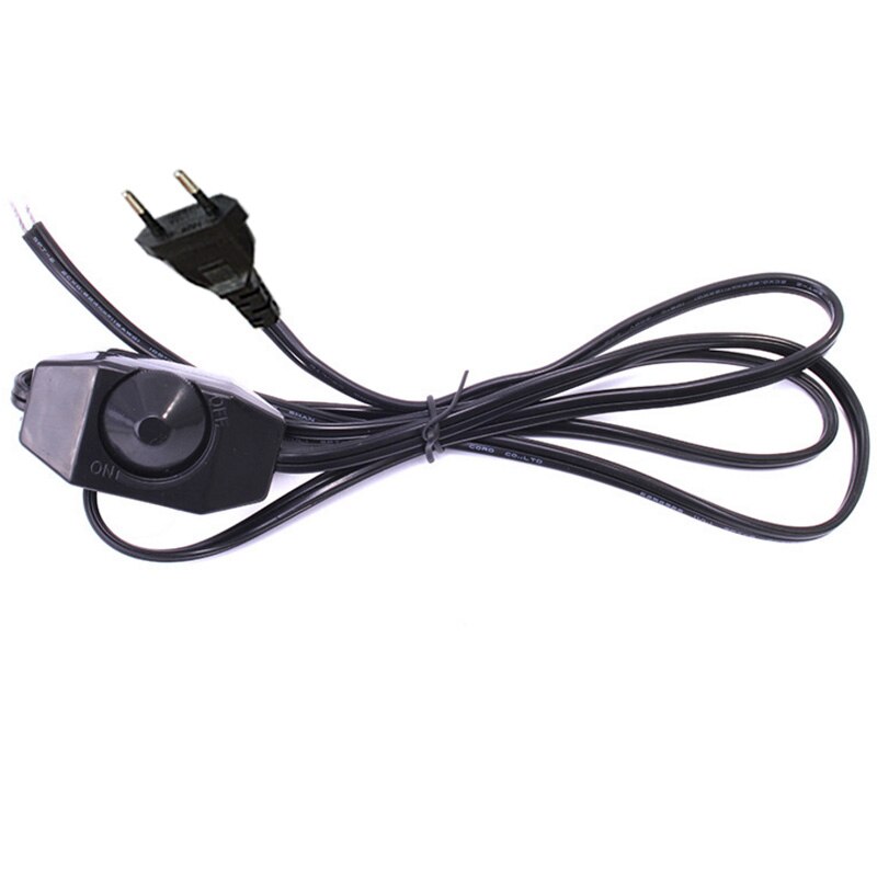 1.8 M 60 W Dimmen Schakelaar Draad Plug EU Op/Off Grandado