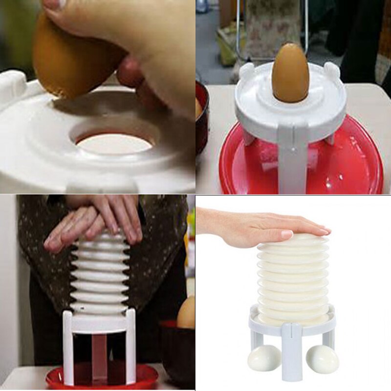 Køkkenudstyr praktisk og effektiv kogt ægskal skræller køkkenudstyr og værktøjer ægskræller gadget køkkenæg tilbehør