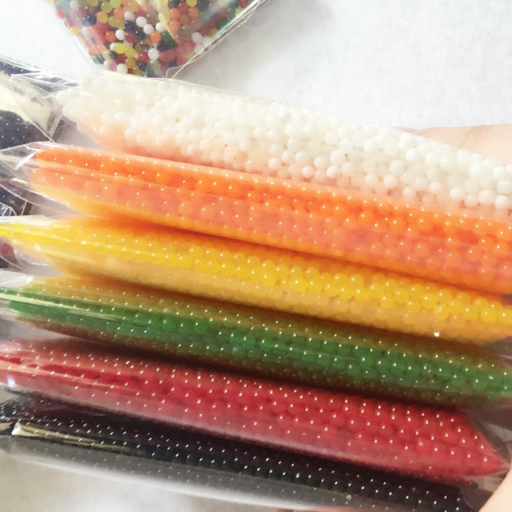 3000 Deeltjes Multi Kleur Kristal Kralen Jelly Kinderen Speelgoed Hydrogel Bal Plantenteelt Ballen Die Groeien In Water
