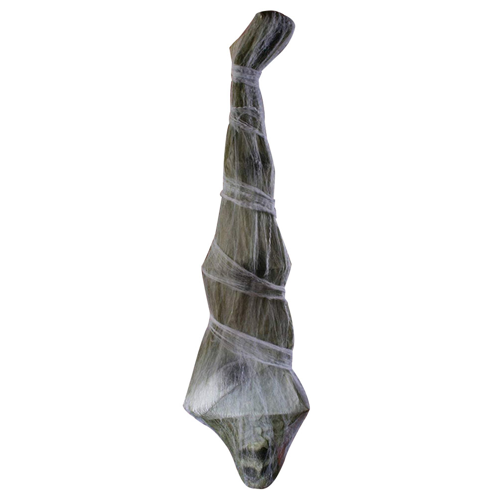 1.8m Halloween Scary Mummy Ornament Party Haunted House Tricky Hanging Props Suitable For Halloween Party House Decoration