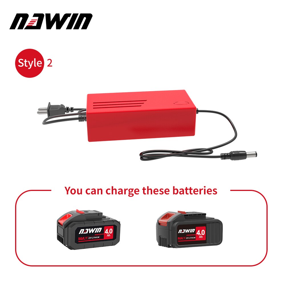 NAWIN Electric Drill Battery Charger Electric Screwdriver Battery Charger Power Tool Battery Charger