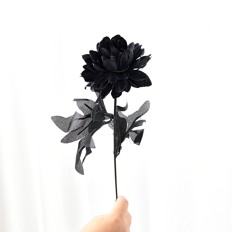Dark Photo Backgrounds for Photography Artificial Flowers Black Rose Dahlia Shoot Photos Of Young Girls Photos Props Fotografia: GRAY