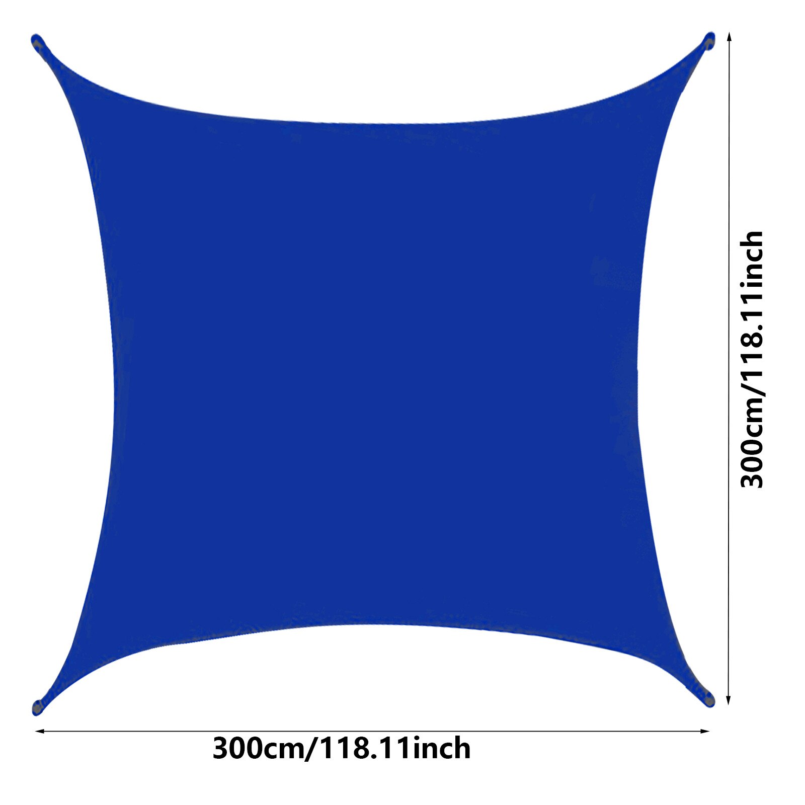 Garden Accessories 3x3 Courtyard Garden Swimming Pool Oxford Cloth Guard Outdoor Canopy Shade Sail Swimming Pool Awning