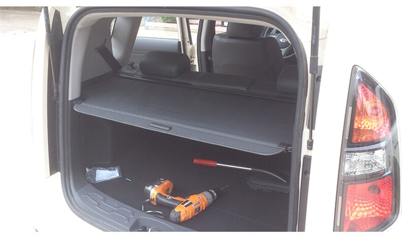 Rear Cargo Cover For KIA Soul EV privacy Trunk Screen Security Shield shade