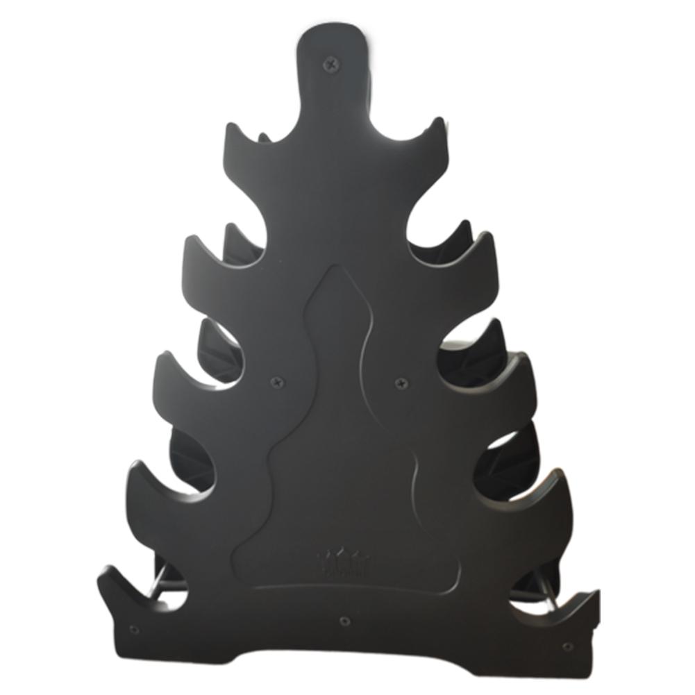 Soporte para Mancuernas de levantamiento de pesas, soporte para suelo multifuncional Vertical para el hogar, estante para Mancuernas de 3/5 pisos, accesorios deportivos: Blanco