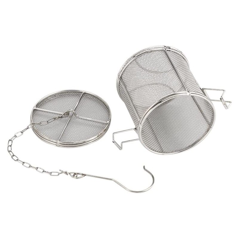 Spice Filter, Stainless Steel Wire Mesh Tea Ball Strainer Soup Seasonings Separation Basket Filter For Home Kitchen Retail