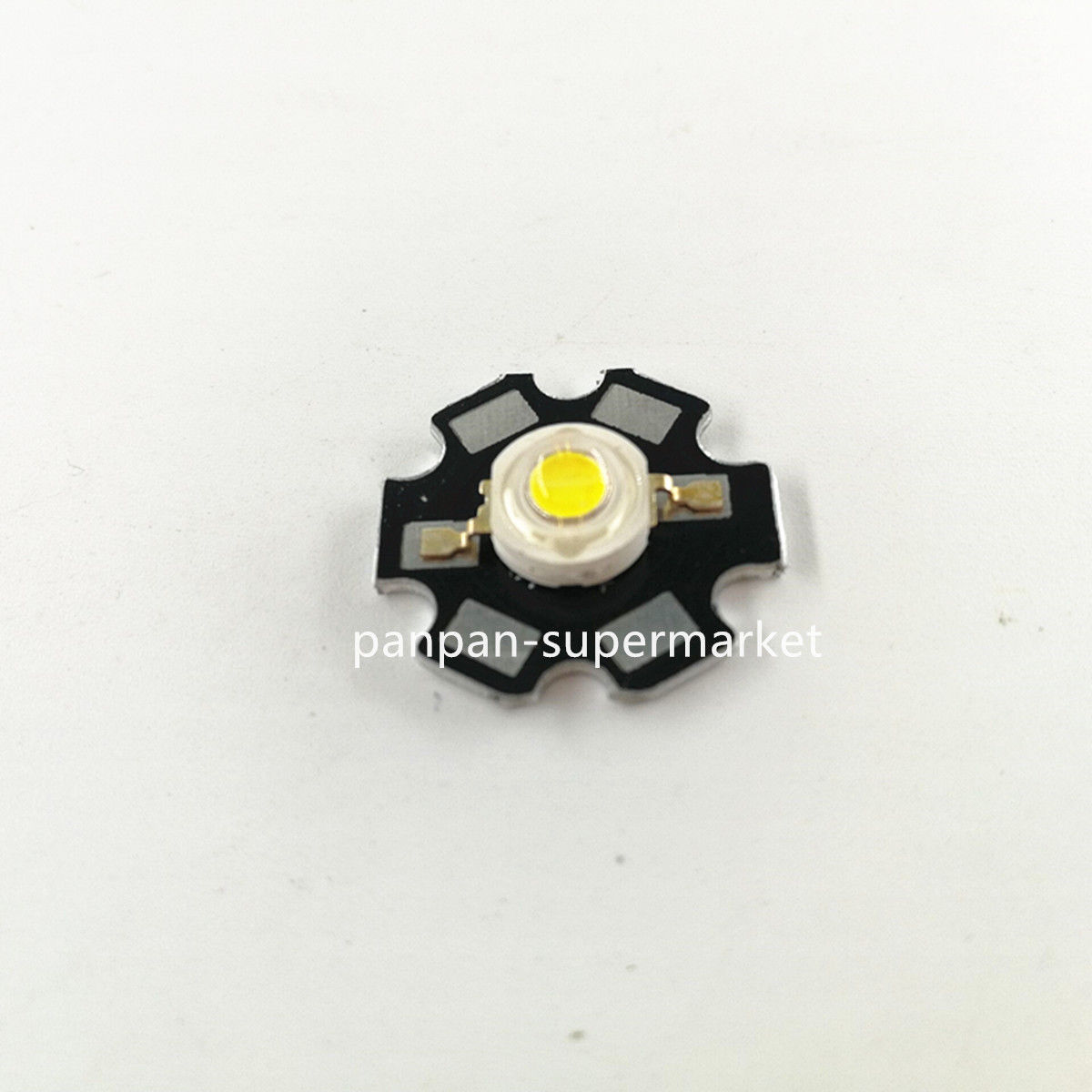 Diodo LED de alta potencia, Chip SMD blanco 7000-7800k con 20mm, 3W, 50 Uds.
