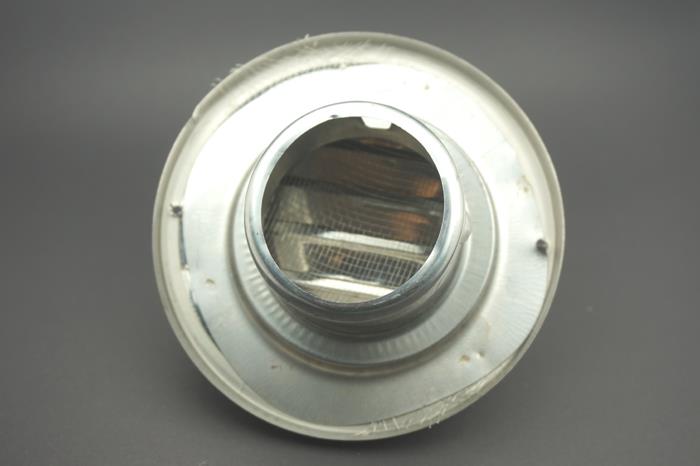 60mm Ducting Dia 304 Grade Stainless Steel Air Vent Outlet Grill Mesh Louver