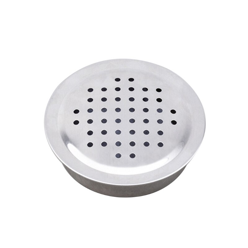 Rejillas de ventilación de acero inoxidable, cubierta de rejilla de agujero de malla, capó de ventilación de conductos planos, sistema de ventilación redondo, salida de aire de pared