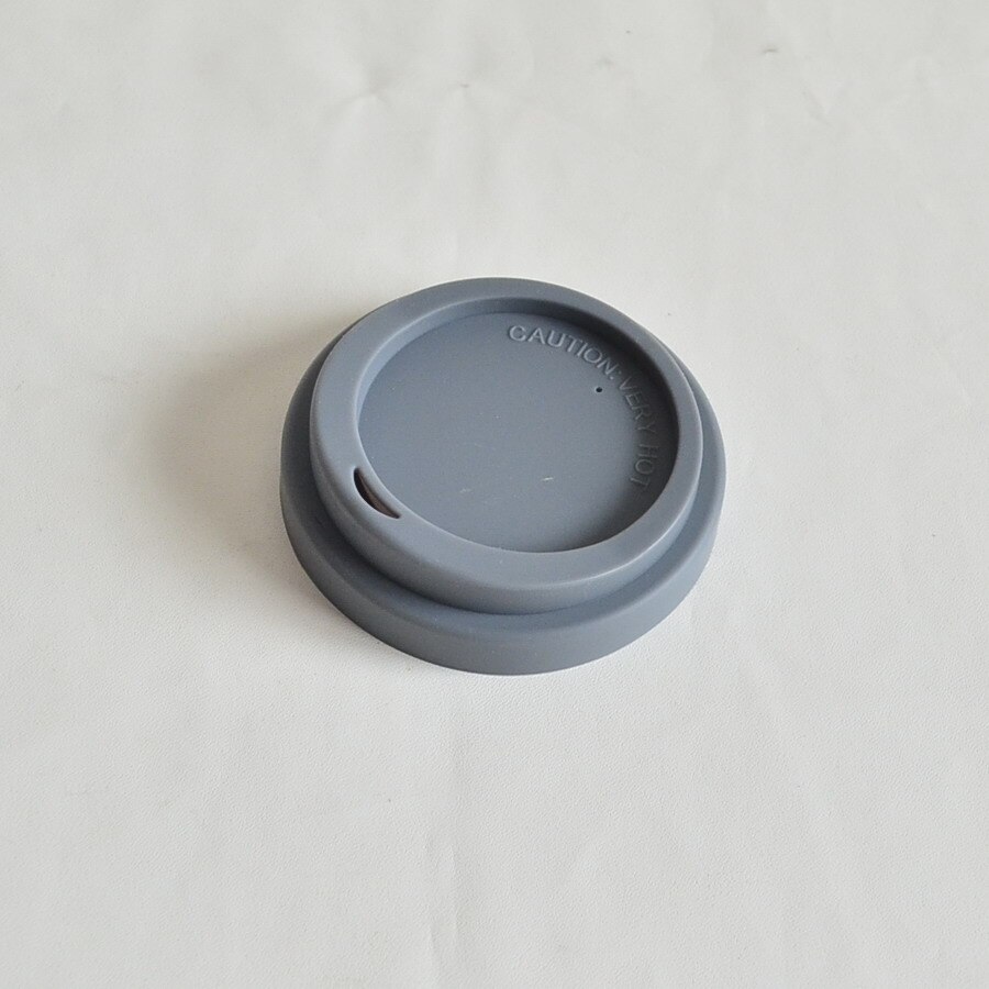 silicone lids(90mm/ 80mm) for Ceramic mugs Silicone Insulation Leakproof Cup Lid Heat Resistant Anti-Dust Mug Cover: A 80MM DARK GERY