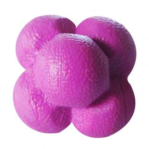 Fitness Reaction Ball Hexagonal Reaction Ball Agility Coordination flex Exercise Sports Fitness Training Ball Exerciser: Purple
