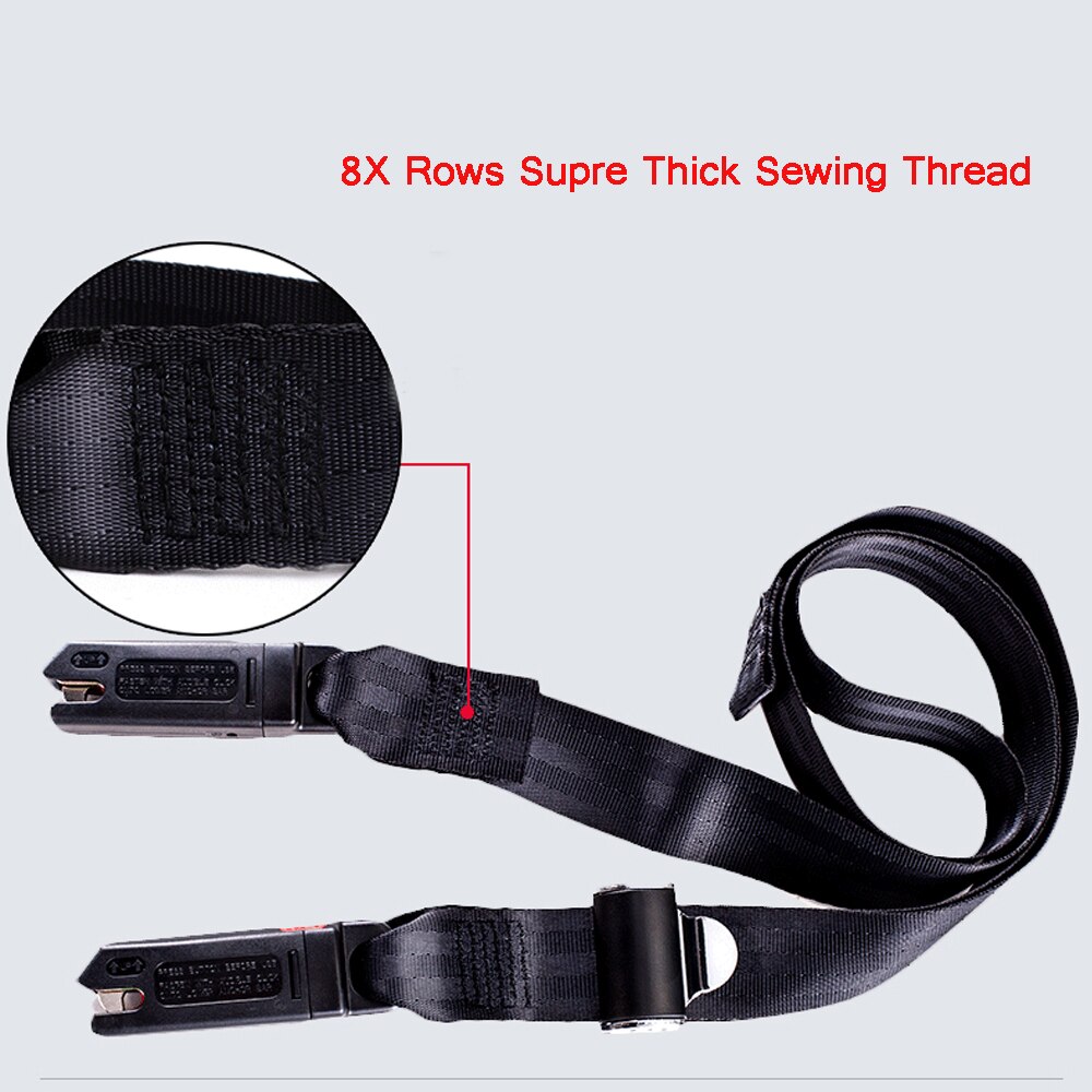 Adjustable Car Kids Safe Seat & Booster Strap Baby Isofix Latch Connector Link Belt Anchor Holder