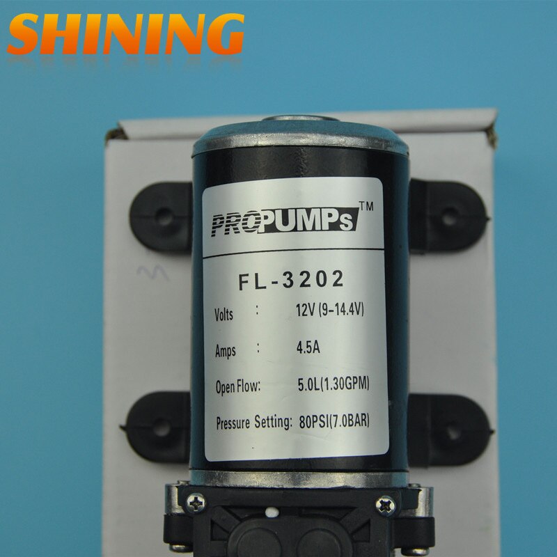 DC 12V Multipurpose High Pressure Diaphragm Pump, Car Washing Metering Spraying Water Pump, Boat RV Pump