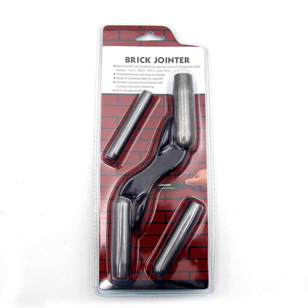 Hand Tool Accessory Home Wall Trimming 4 Size Easy Use Durable Interchangeable Brick Jointer Builder Metal Hanheld