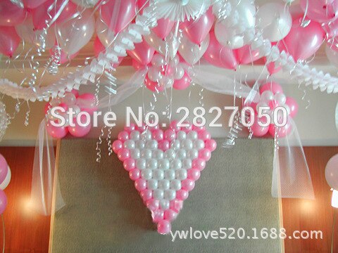 100 STÜCKE Abnehmbare Aufblasbaren Ballon Kleber Party Hochzeit Geburtstag Dekoration Ballon Zubehör Hochzeit Liefert Band