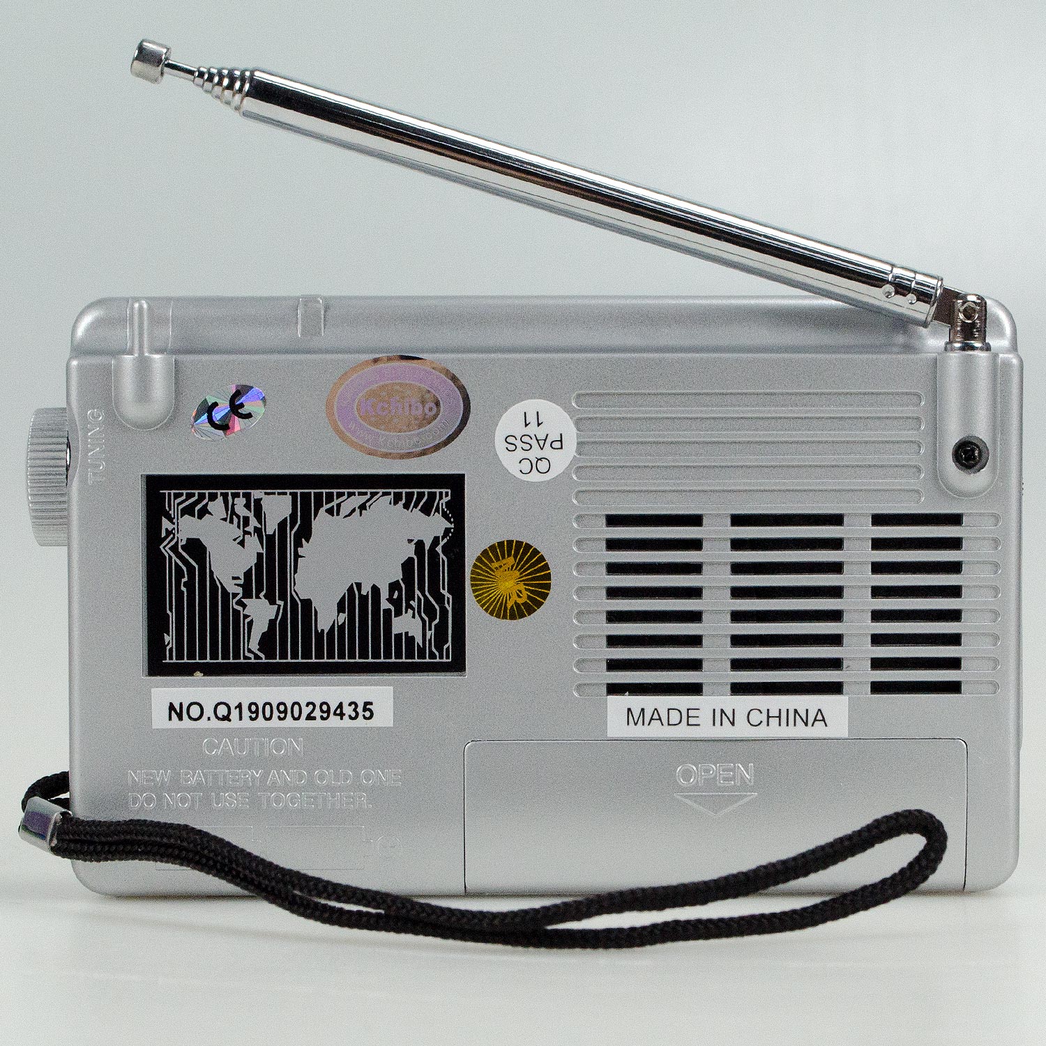 Kchibo KK-979 FM Radio Alarm Manual Dial