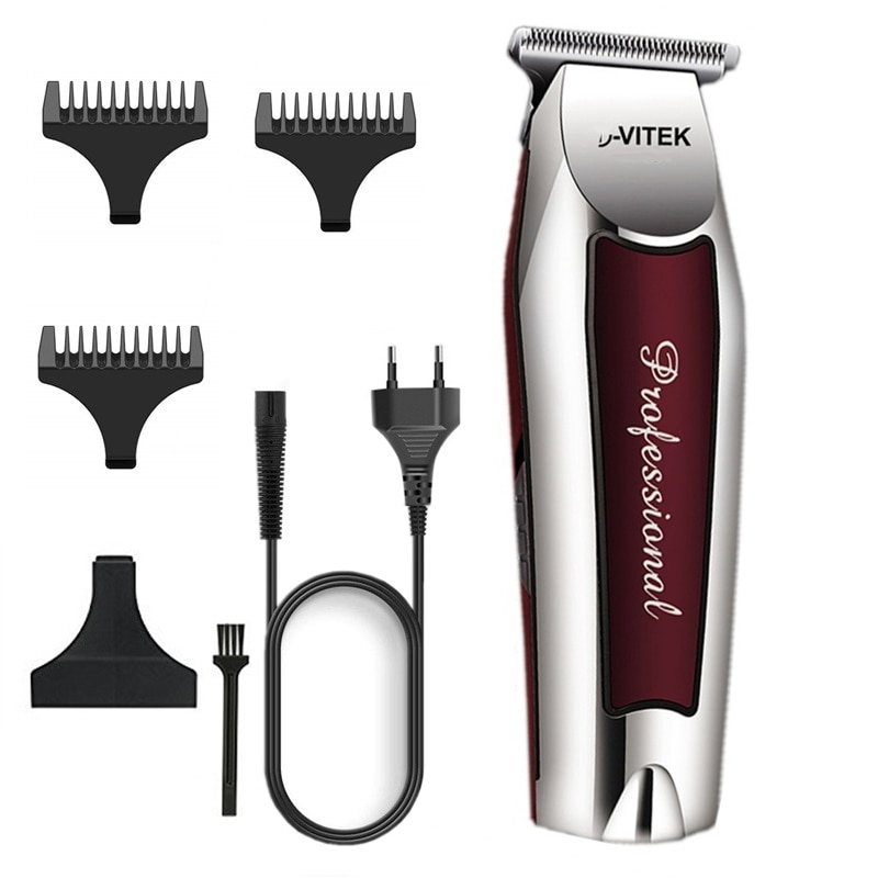 Koord Draadloze Tondeuse Professionele Mannen Elektrische Tondeuse Baardhaar Snijmachine Compatibel Voor Wahl Detail Trimeer