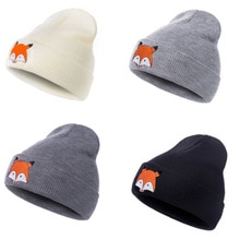 CANIS lindo bebé niños invierno tejido sombrero niños niño invierno Bebé abrigado tejido ganchillo gorro boina