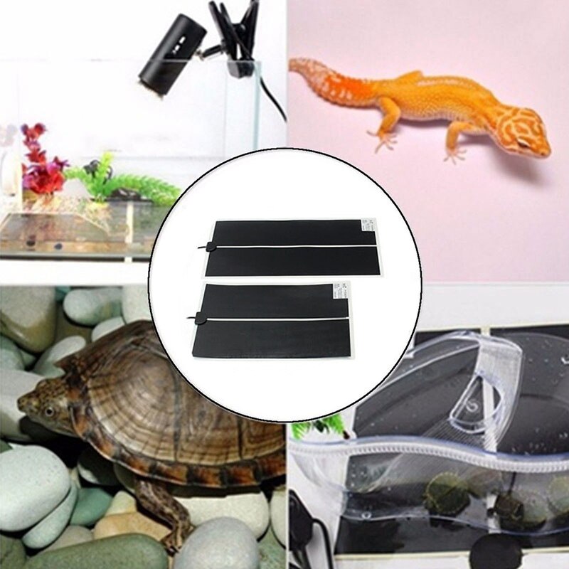 5-45w terrarium krybdyr varmemåtte klatring kæledyr opvarmning varme puder justerbar temperatur controller måtter krybdyr forsyninger