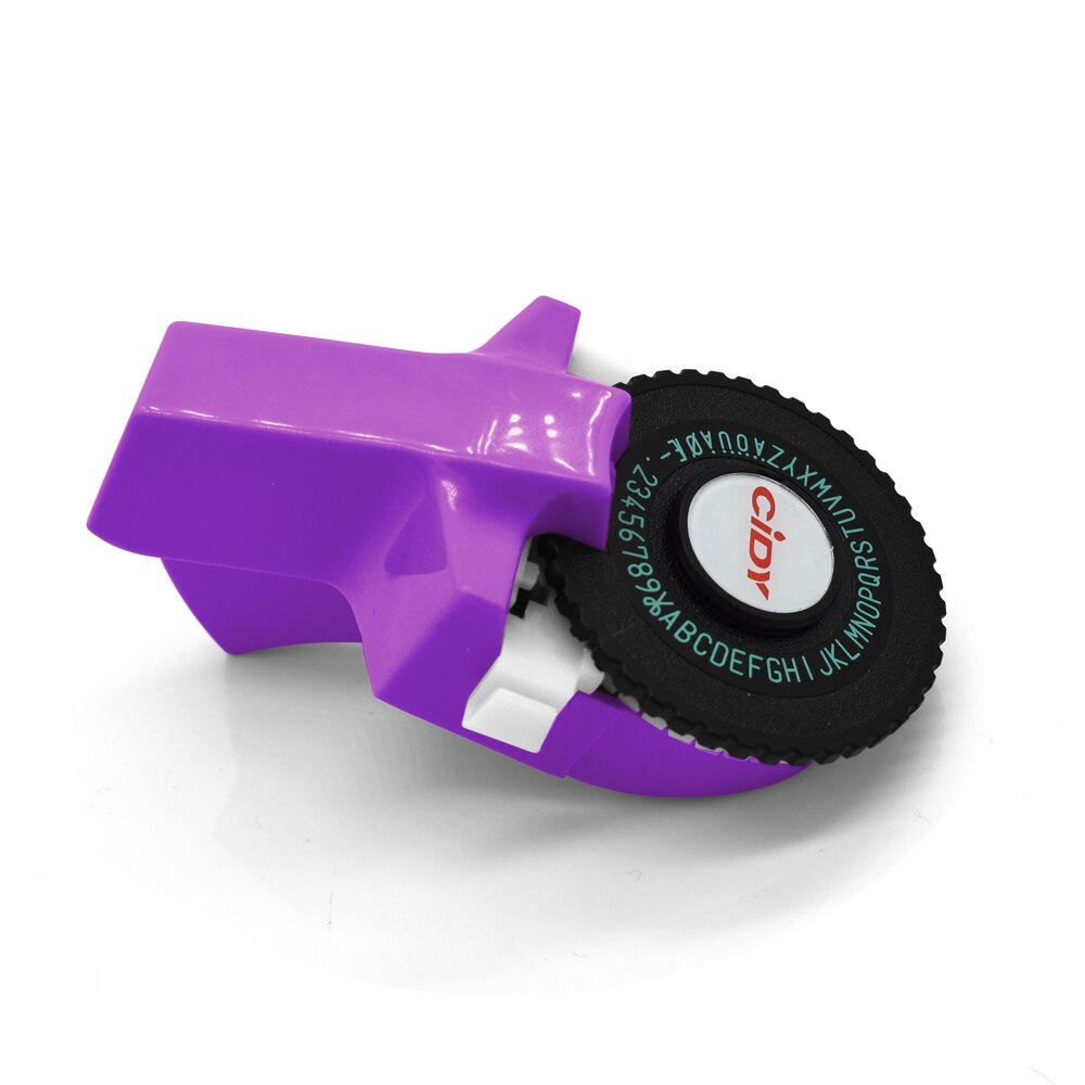 Etichettatrice manuale portatile fai da te 3D goffratura etichetta scrittore stampante macchina da scrivere con plastica PVC 9mm etichette nastri macchina per scrivere