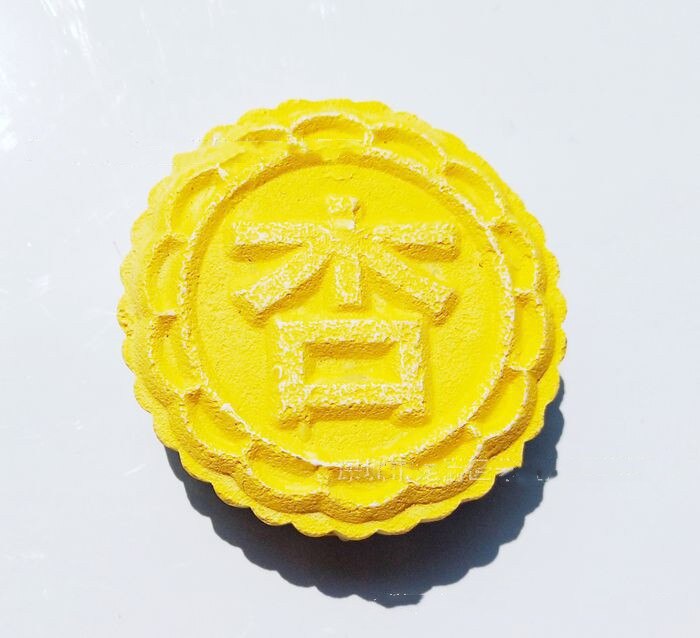 Simulation Food 3d Resin Fridge Magnets Apricot Cake Tart Corn Refrigerator Paste Magnet Home Decoration 3D Sticker 1pc: a