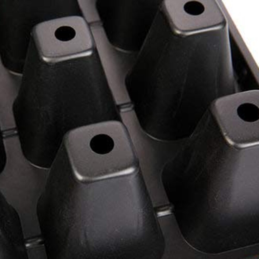 Bac plastique pour semis 32 trous | Plateaux pour démarreur de semis, Pots de fleurs pour pépinière, bac de plantation, conteneur de plantation