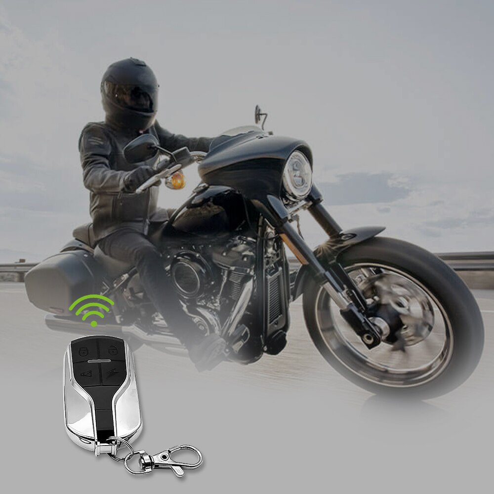 Aoshike fjernbetjening motorcykel alarm sikkerhedssystem motorcykel tyveribeskyttelse cykel moto scooter motor alarmsystem