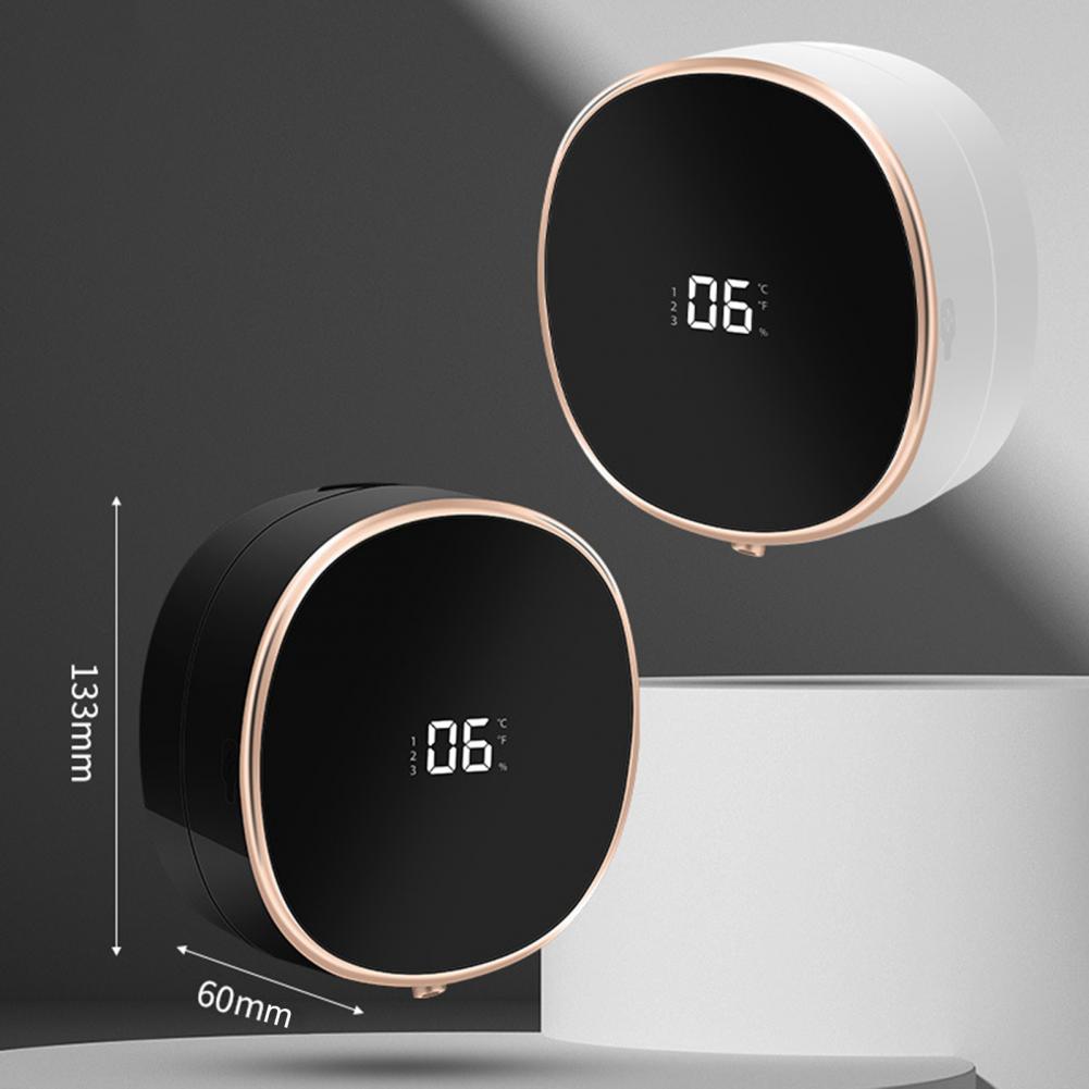 13.3*6cm elektriske berøringsfri sæbedispensere vægmonteret ipx 5 genopladelige batteridrevne højteknologiske automatiske sæbedispensere