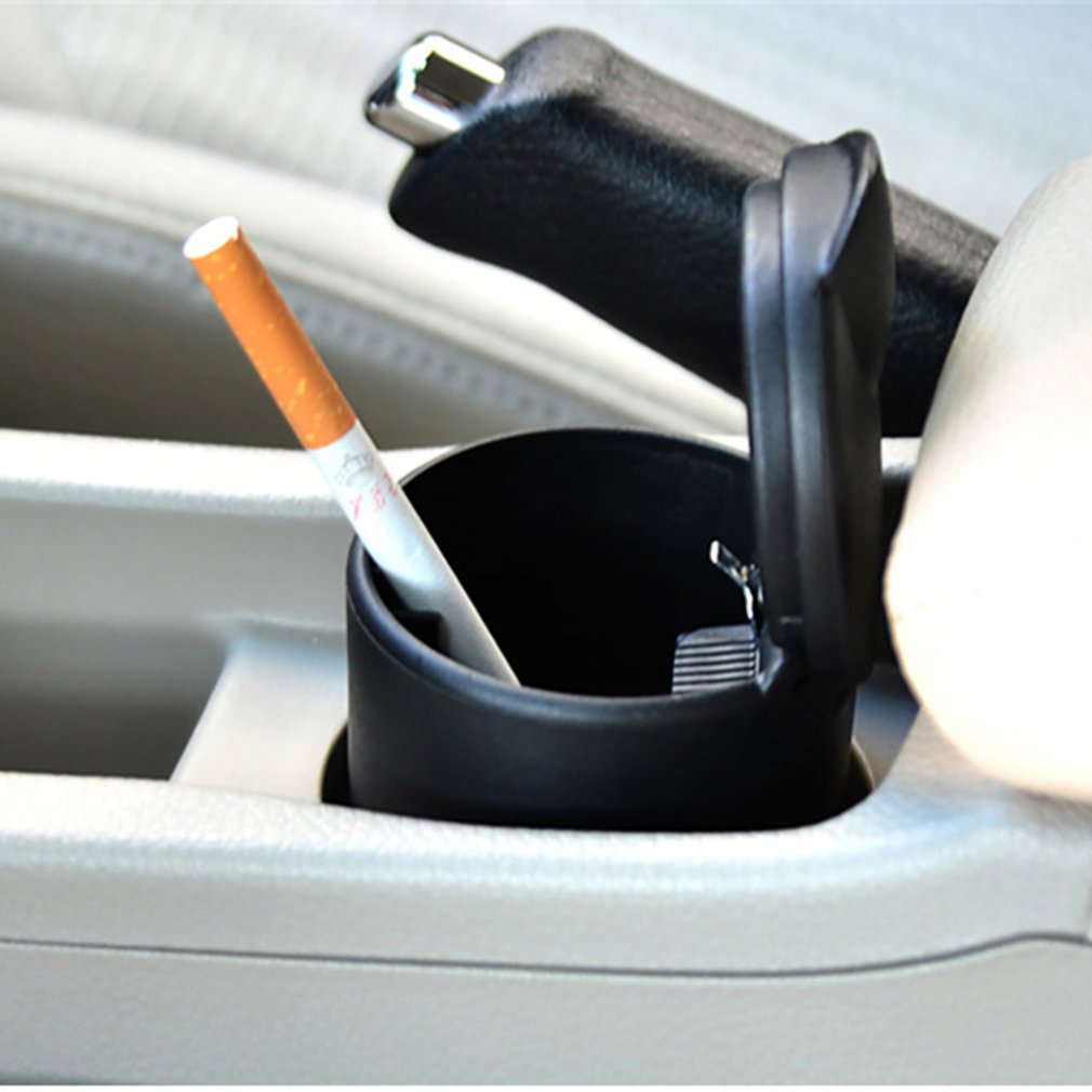 Auto asbak auto interieur accessoires auto led met licht hoge temperatuur bestendige asbak