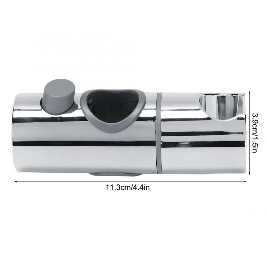 Adjustable Bathroom Shower Head Holder Riser Rail Base Bracket Slider Bar Home Bathroom Accessory Rail Slider Shower Head Holder