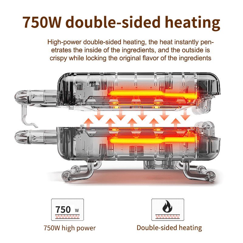 Máquina eléctrica para hacer galletas de dibujos animados para niños, minimáquina de desayuno con 6 sartenes, 220V