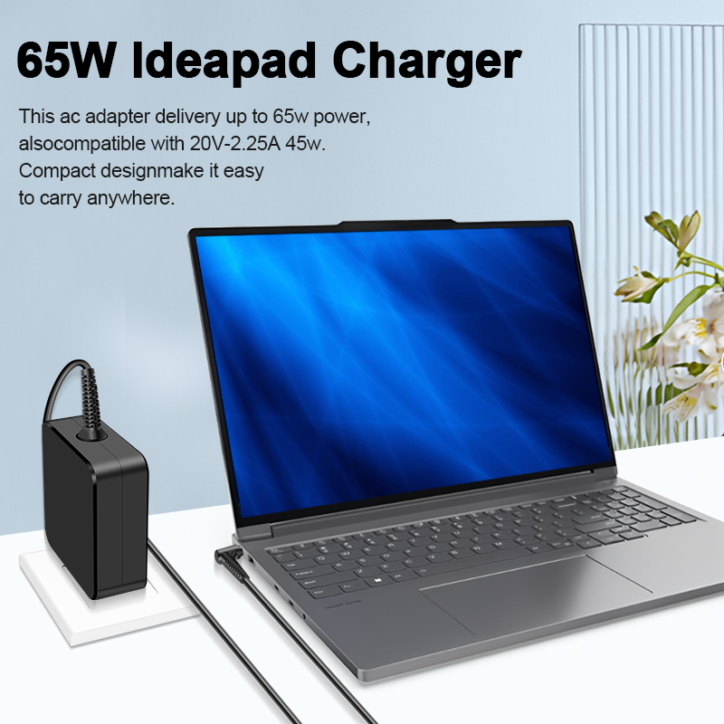 20V 3.25A 65W 4.0*1.7mm AC Laptop Charger For Lenovo IdeaPad 330s 320 100-15 B50-10 YOGA 710 510-14ISK Redmibook 14 13 Adapter