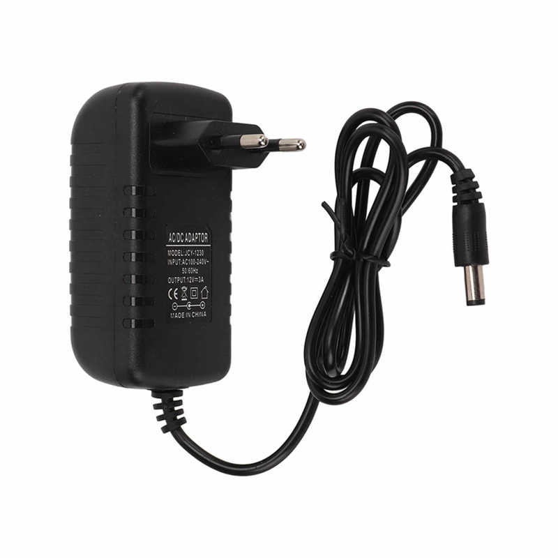 Power Supply Adapter EU Plug 100‑240V Power Source Transformer Energy Saving for Monitor