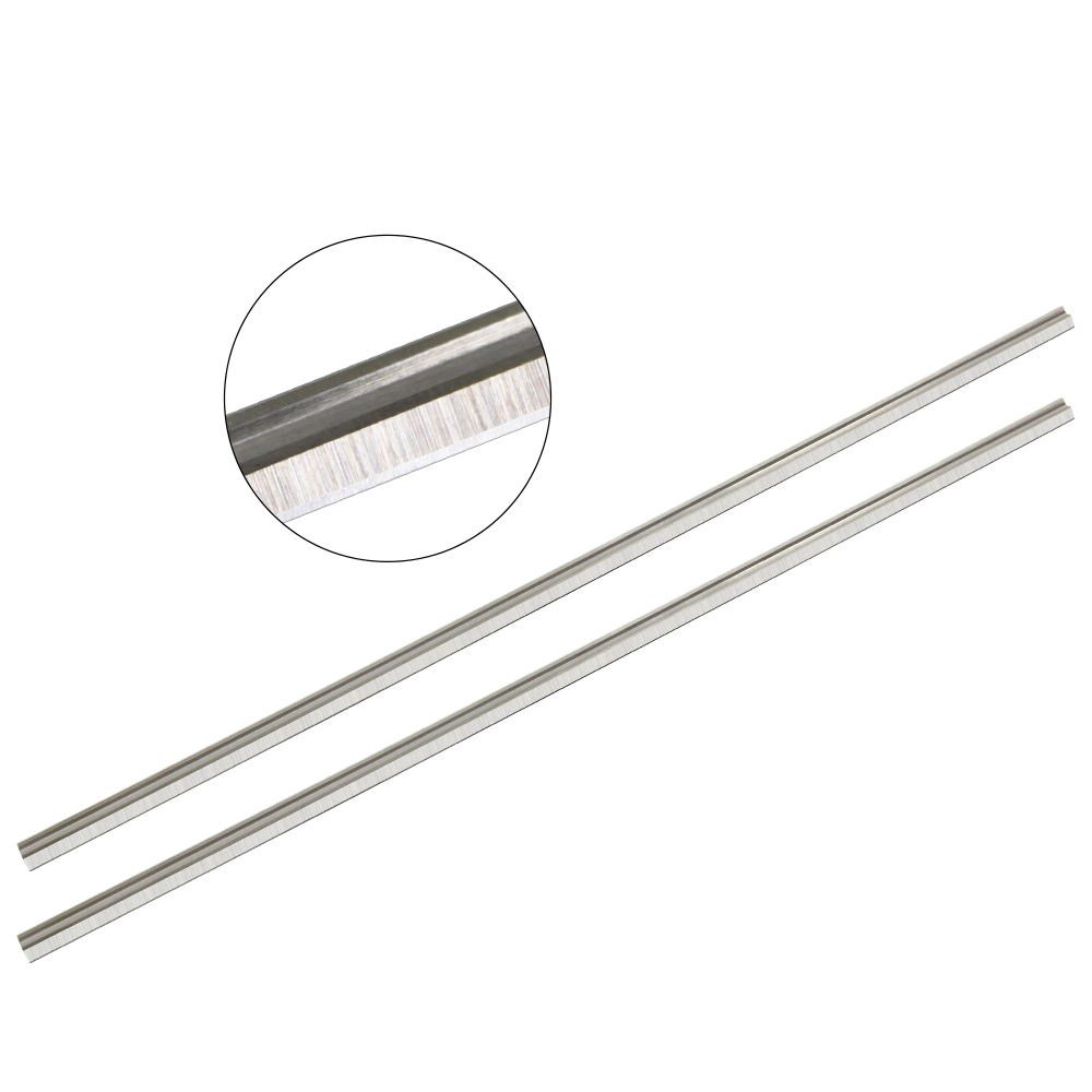2 par 12 &quot; 306mm tretykkelse høvelblad 306 x 8 x 2mm hss tykkelseskniv reservedeler erstatning for makita 2012nb
