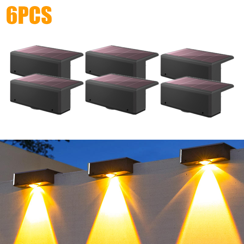 Wandwaslamp op zonne-energie Waterdichte LED-wandlamp voor buiten Binnenplaatslamp Decoratief balkontuin: Blauw