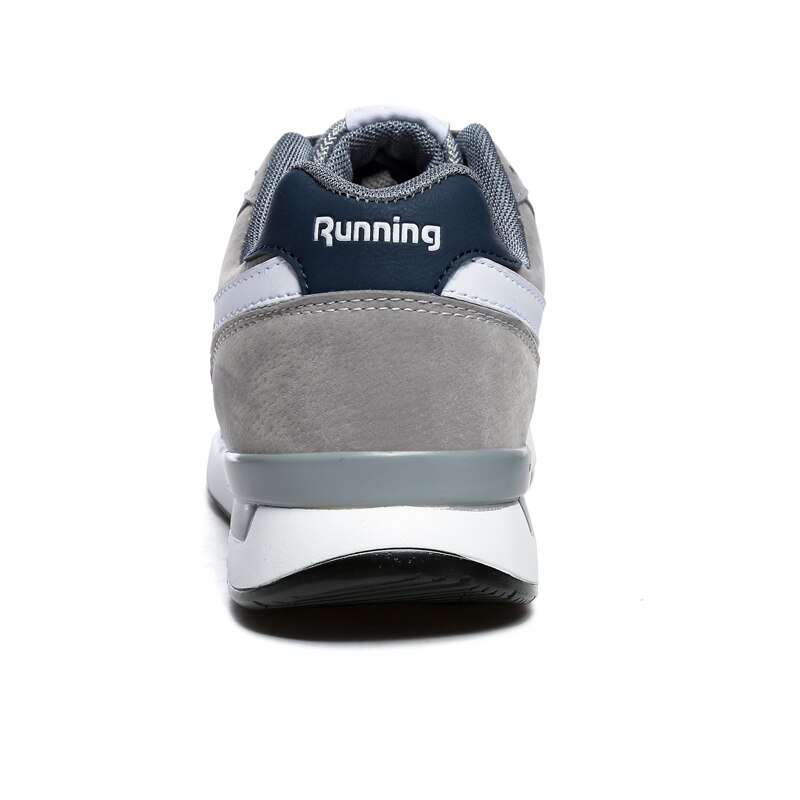 Mannen lederen sneaker Unisex Lente casual Trainers Ademende outdoor wandelschoenen licht gewicht antislip Rubberen zool