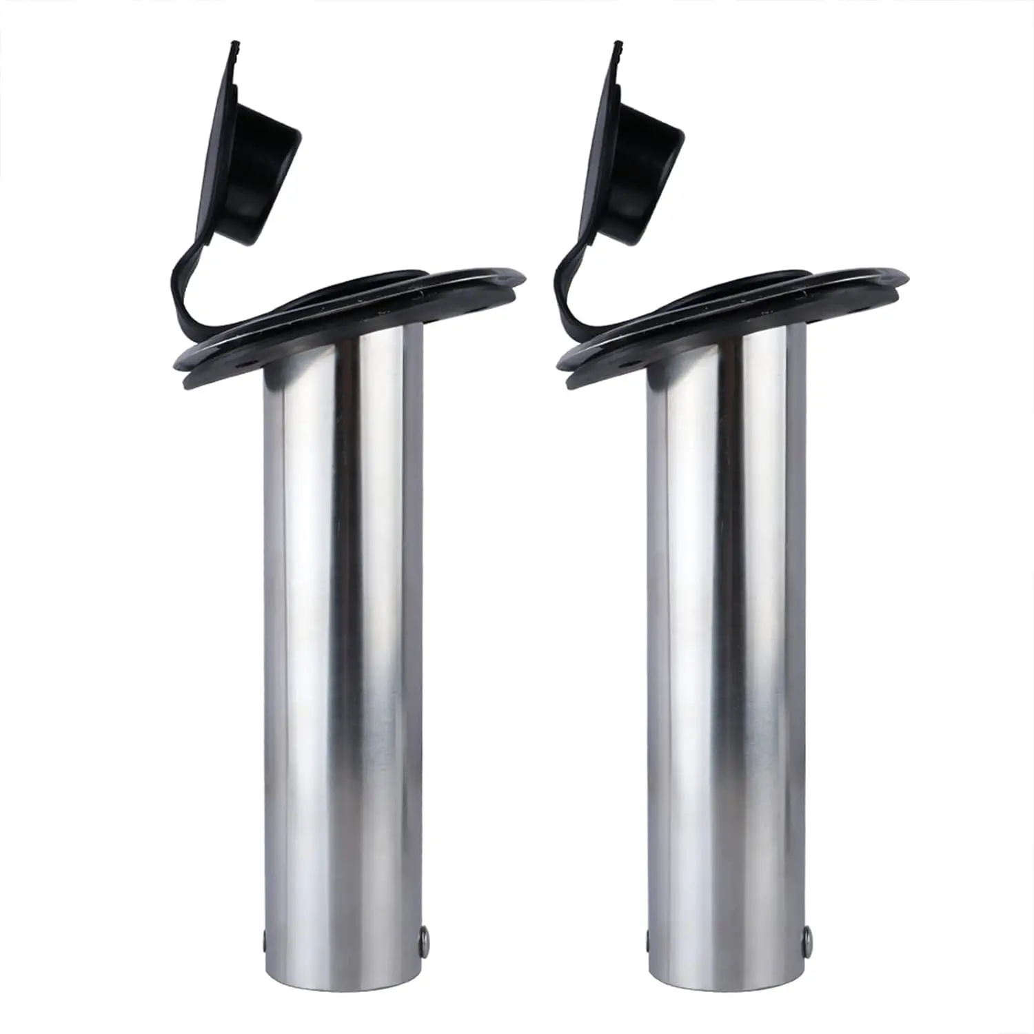 2x Roestvrijstalen Bootaccessoires Van Scheepskwaliteit, Flush Mount, 15, 30, 90 Graden Visstaafhouder, Mariene
