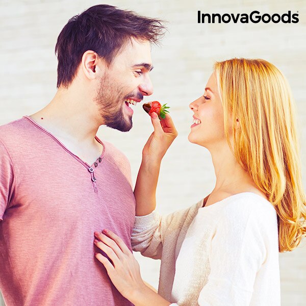 InnovaGoods Schokolade Brunnen Süße & Pop Mal 70W Weiß Stahl