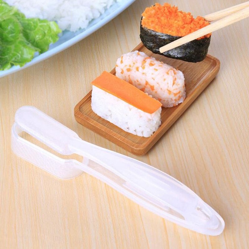 1pc forma robić Sushi narzędzia robić robienia Sushi przyrząd robić formowania kulek ryżowych DIY robić robienia Sushi Onigiri foremka robić ryżu żywności prasa kuchnia akcesoria Bento