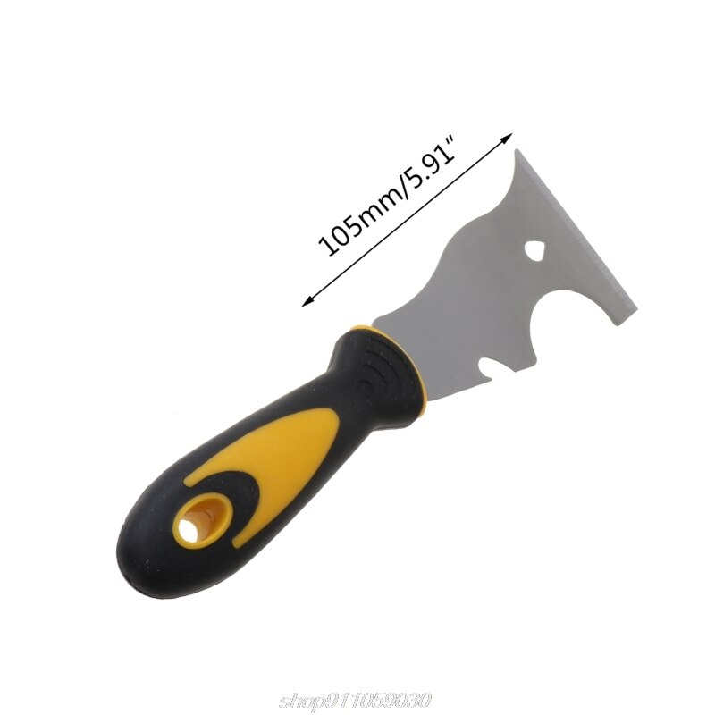 1pc Stainless Steel Paint Putty Scraper 7in1 Tool Paint Can Opener Wallpaper Scraper D03 20