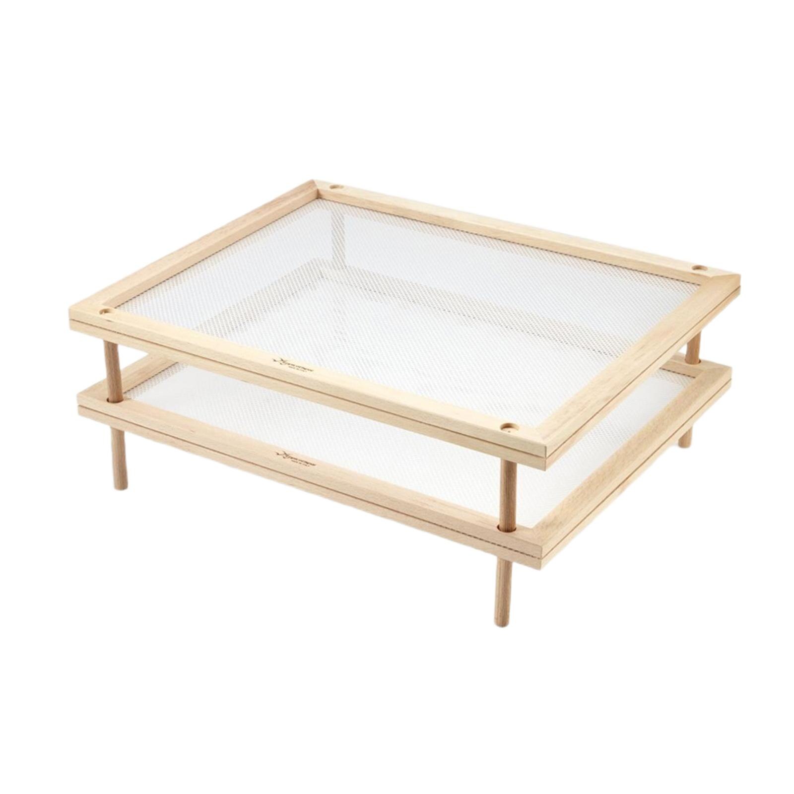 Houten Spaghetti Droogrek Dehydrator Voedsel Droger Voor Groente Vis